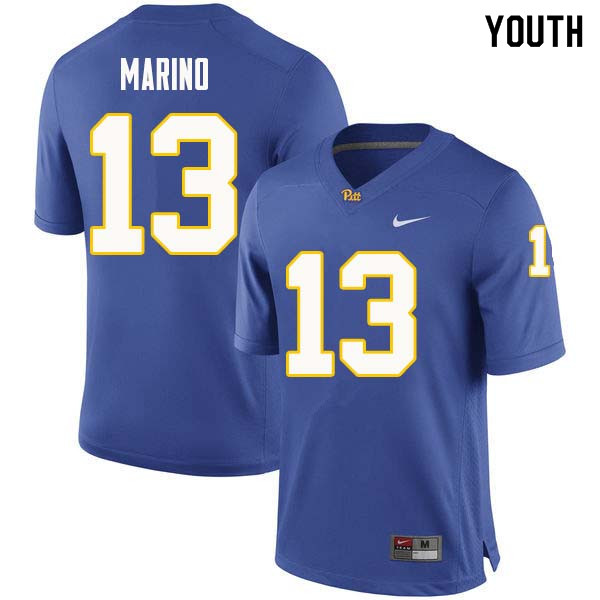 Youth #13 Dan Marino Pittsburgh Panthers College Football Jerseys Sale-Royal